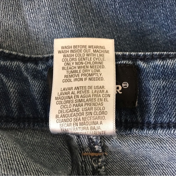 Joe Boxer Denim Blue Stretchy Distressed Jeans, 18W - Picture 8 of 8